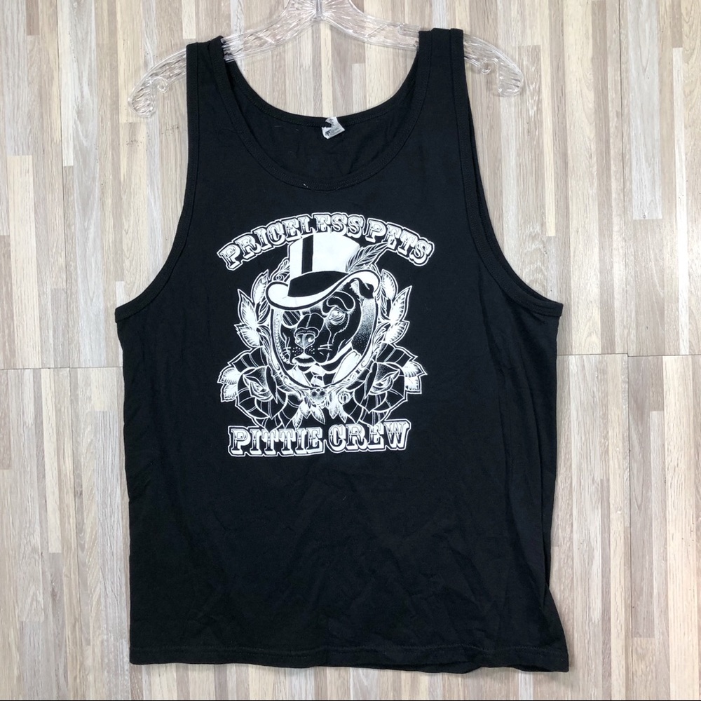 Spectra | Black Priceless Pitt Crew Graphic Tank M